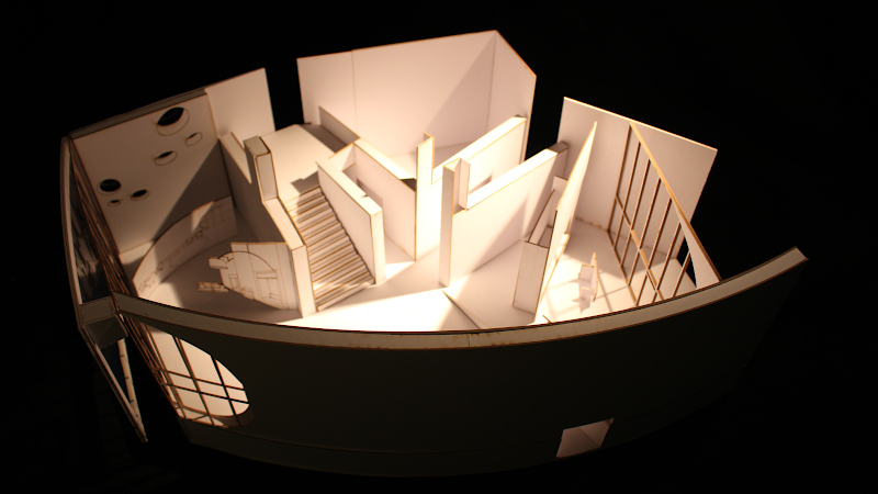 Architectural diorama - Maggie's Centre Aberdeen