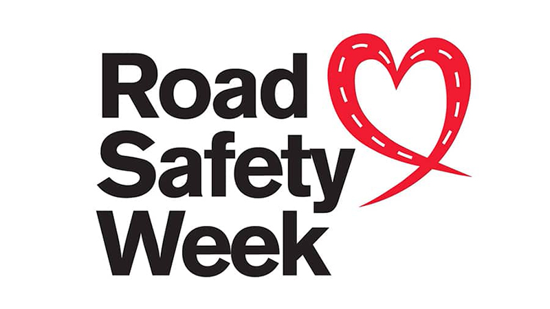 Road Safety Week logo.