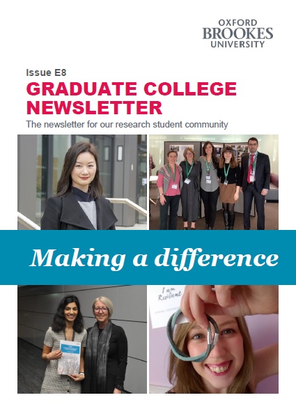 Graduate College Newsletter Issue E8