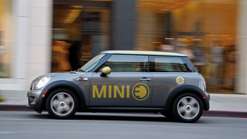 'Beta test' electric MINI from electric vehicle trials from 2009 to 2011