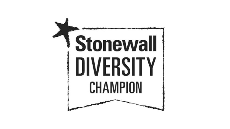 Stonewall Diversity Champion Logo
