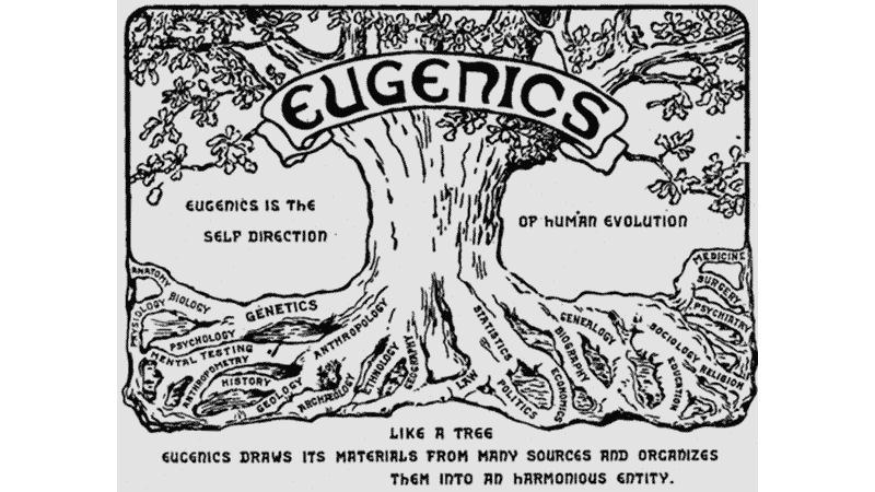Old poster promoting eugenics