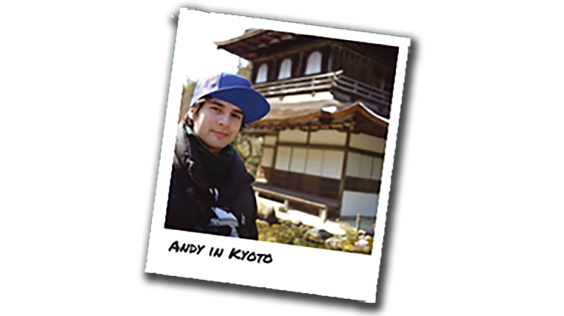 Andy in Kyoto