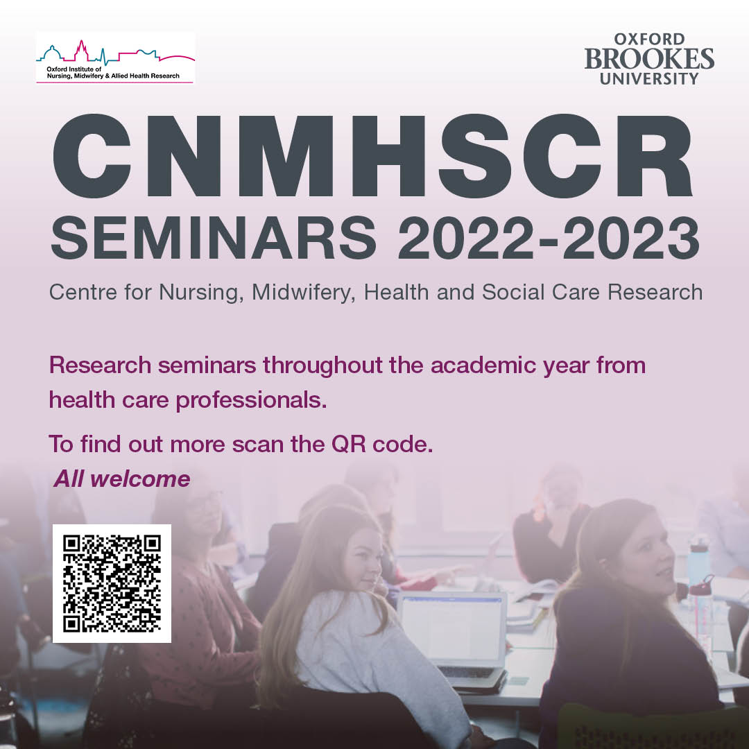 CNMHSCR seminars 