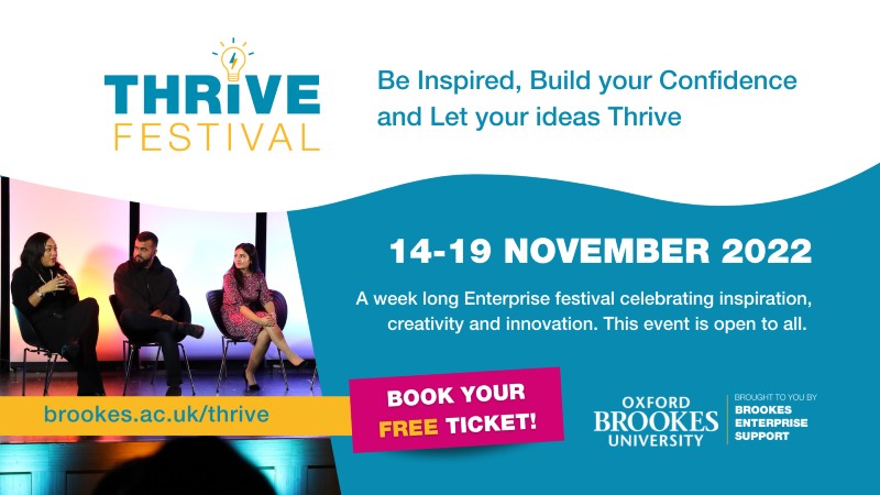 Thrive festival poster