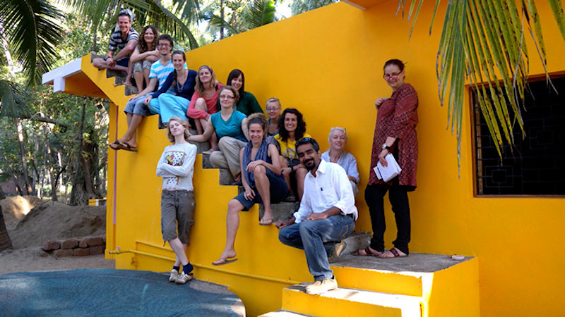 Students in Goa India, 2011