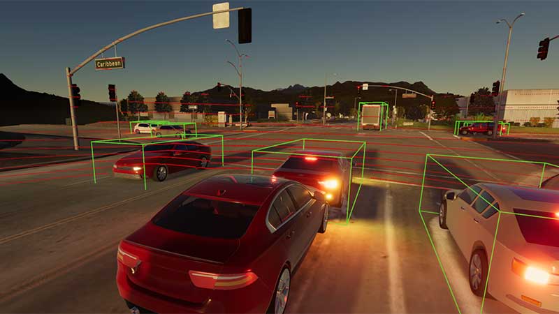 Autonomous vehicles see the road ahead using camera snd LiDAR
