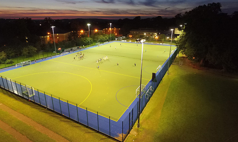 Image showing a sports field, part of Oxford Brookes University's sports centre