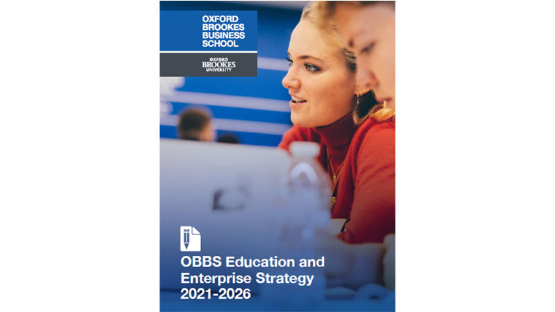 Front cover of the Education and Enterprise Strategy 2021-2026