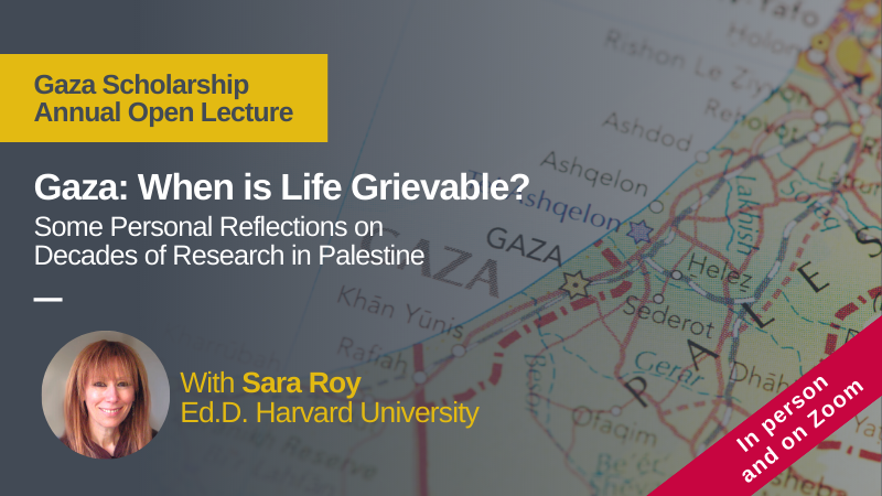 Gaza: When is life grievable? poster