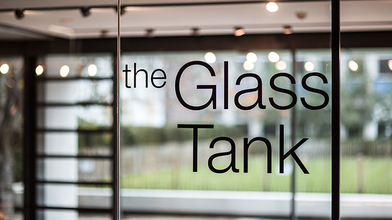 Glass Tank exhibition space