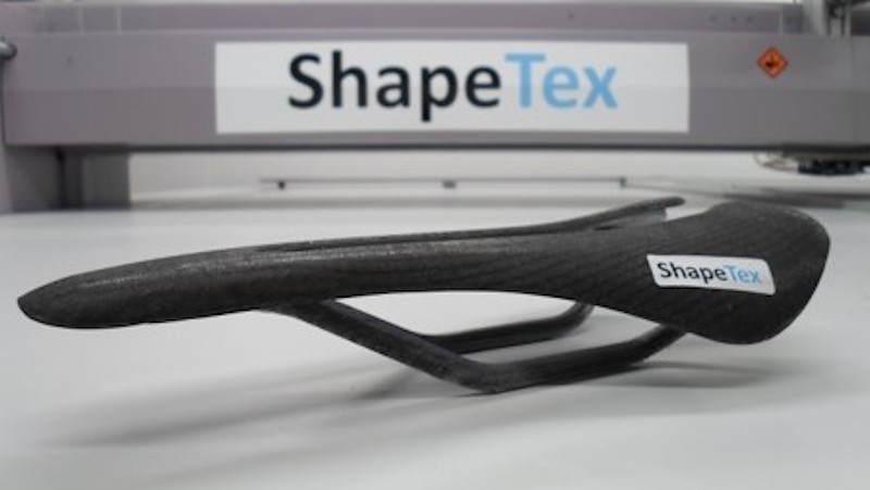 Lateral view of the ShapeTex innovative saddle