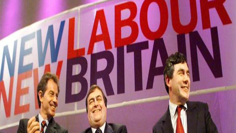Image of Tony Blair, John Prescott and Gordon Brown 