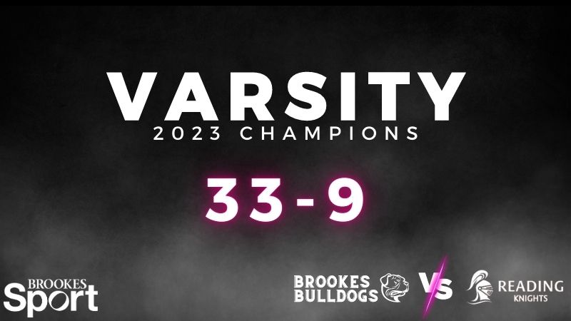 Varsity 2023 Champions 33-9