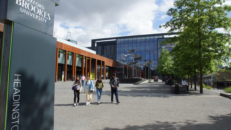 General view of Oxford Brookes University