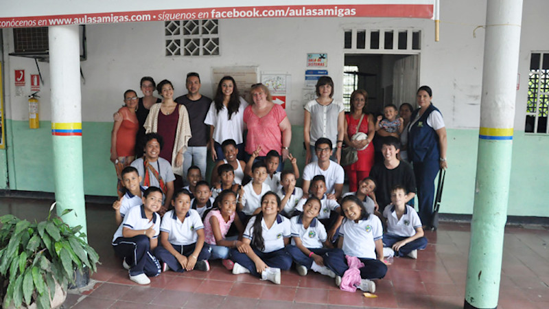 Students in Colombia, January 2016