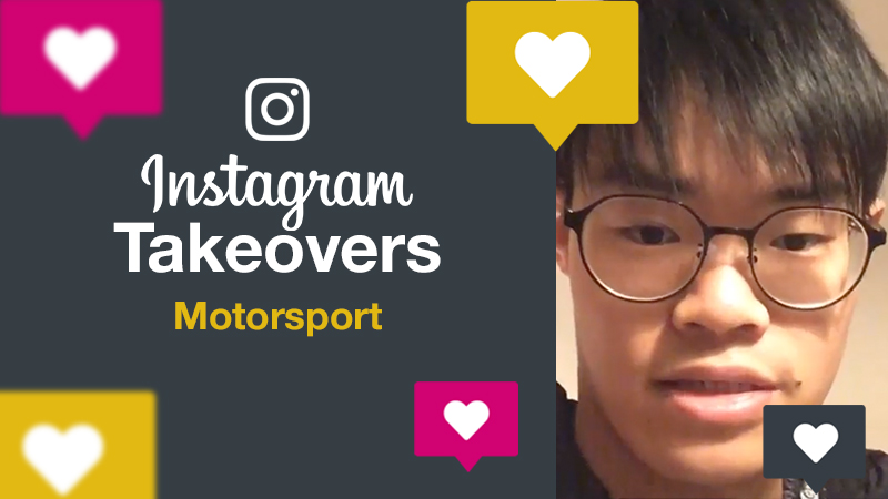 Instagram Takeover, Motorsport